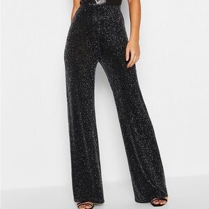 Sparkling glitter Guess wide leg pants